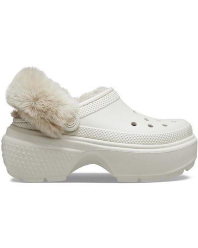 Crocs™ Stomp Lined Clog - White