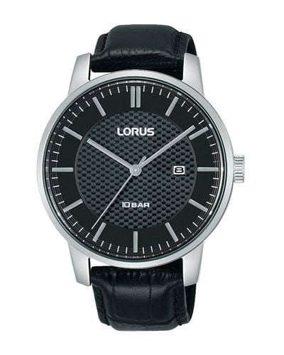 Lorus Classic Dress Stainless Steel Classic Analogue Watch - Rh981nx9 - Black