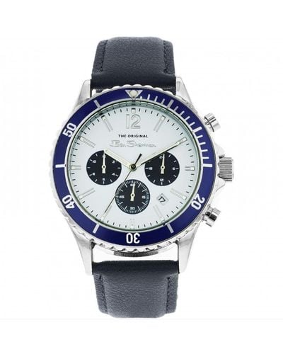 Ben Sherman Fashion Analogue Quartz Watch - Bs078u - Blue