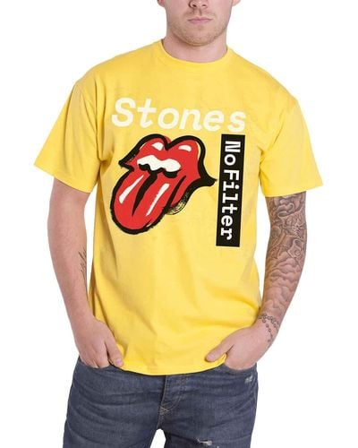 The Rolling Stones No Filter Tour Text T Shirt - Grey