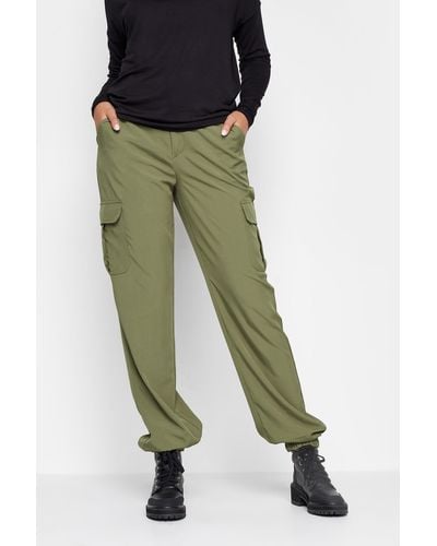 Long Tall Sally Tall Cargo Trousers - Green