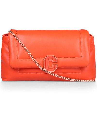 Carvela Kurt Geiger 'softy Clutch' Bag - Red