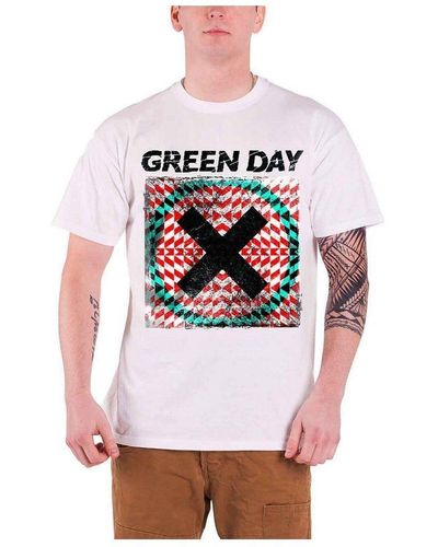 green day Xllusion T-shirt - Red