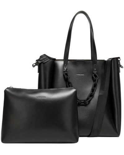 Claudia Canova Romilly Large Tote Bag - Black