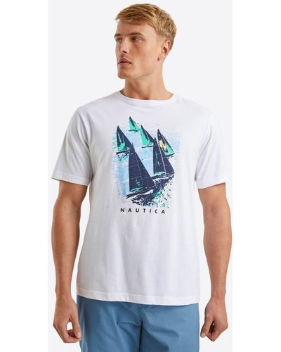 Nautica 'cassius' T-shirt - White