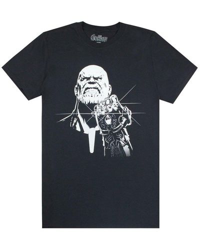 Avengers End Game Thanos T-shirt - Black