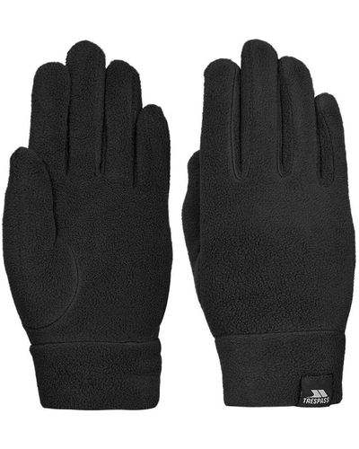 Trespass Plummet Ii Fleece Gloves - Black