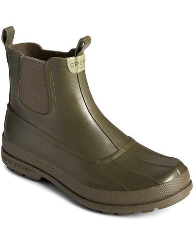 Sperry Top-Sider 'cold Bay Rubber Chelsea' Wellington Boots - Brown