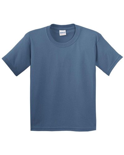 Gildan Youth Heavy Cotton T-shirt - Blue