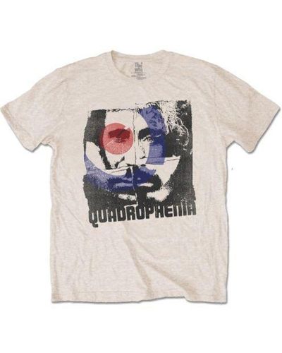 The Who Four Square Cotton T-shirt - Grey