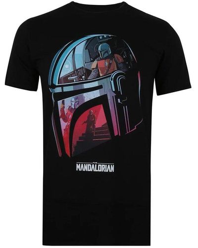 Star Wars Helmet Cotton T-shirt - Black