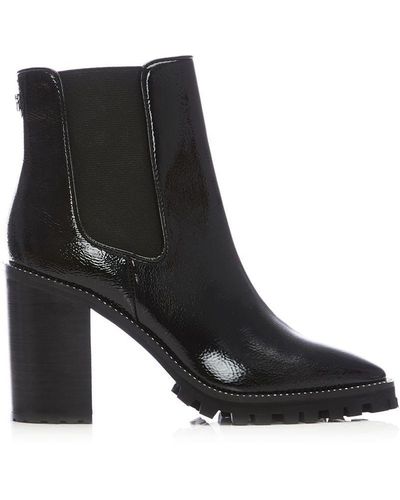 Moda In Pelle 'lexiie' Patent Ankle Boots - Black