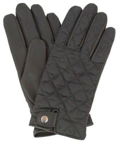Eastern Counties Leather Quilted Gloves - Black