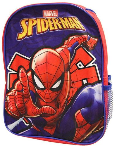 Spider-man Character Backpack - Blue