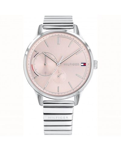 Tommy Hilfiger Brooke Stainless Steel Classic Analogue Quartz Watch - 1782020 - White