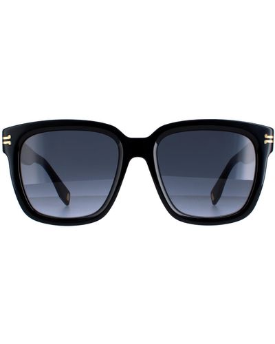 Marc Jacobs Square Black And Gold Grey Gradient 1035/s - Blue