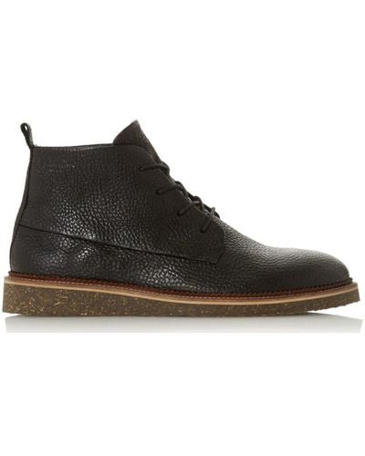 Bertie 'calgary' Leather Desert Boots - Black