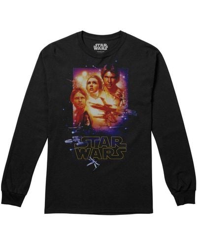 Star Wars Rebel Squad Long-sleeved T-shirt - Black