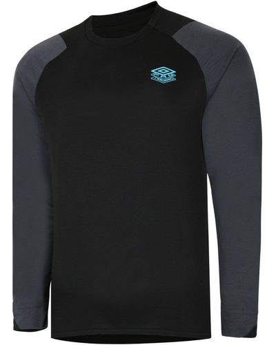 Umbro Pro Training Relaxed Trg Jersey Long Sleeve - Black