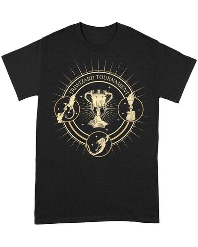 Harry Potter Triwizard Seal T-shirt - Black