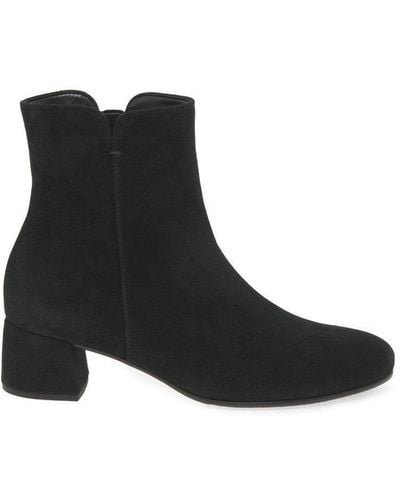 Gabor 'abbey' Ankle Boots - Black