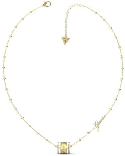 Gold guess outlet necklace