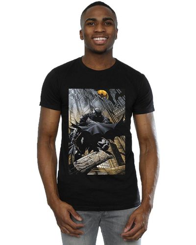 Batman Night Gotham City T-shirt - Black