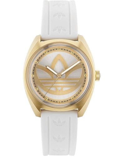 adidas Originals Edition One Stainless Steel Fashion Analogue Quartz Watch - Aofh23012 - White