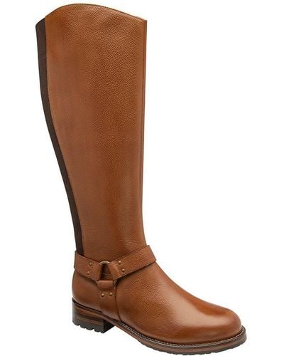 Ravel Tan 'dunmore' Leather Knee High Boots - Brown