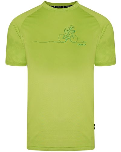 Dare 2b 'righteous Ii' Lightweight Q-wic Short Sleeved Graphic T-shirt - Green