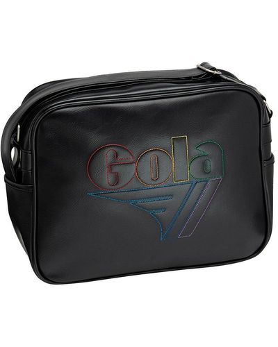 Gola 'redford Stamp' Messenger Bag - Black