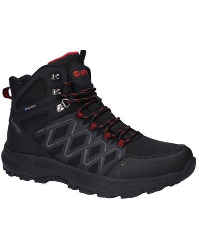 Hi-Tec 'diamonde Mid' Mens Hiking Boots - Black