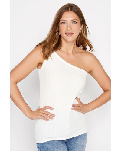 Long Tall Sally Tall Vest Top - White