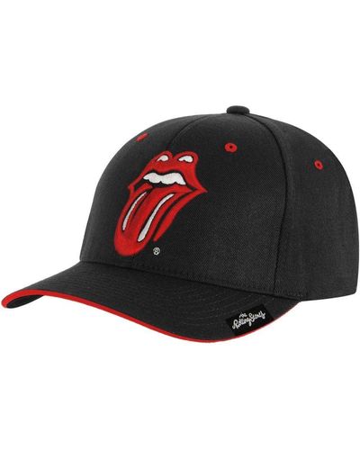 The Rolling Stones Logo Baseball Cap - Black