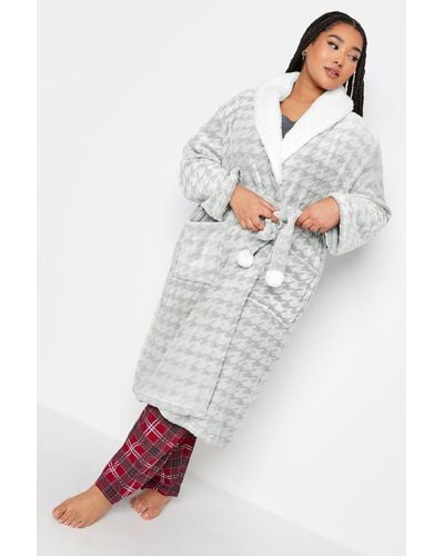 Yours Dressing Gown - White