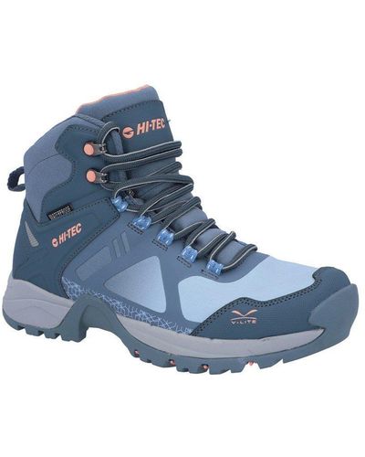 Hi-Tec 'v-lite Psych' Hiking Boots - Blue