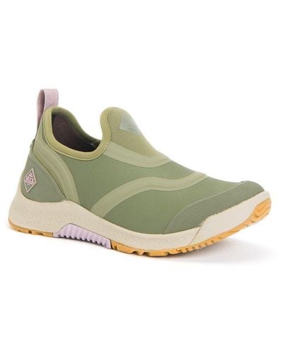 Muck Boot 'outscape Low' Slip On Trainers - Green