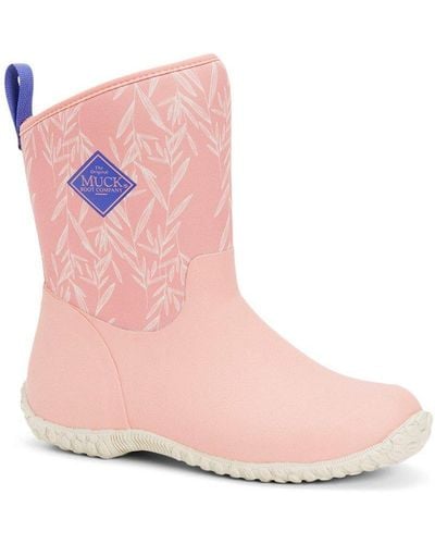 Muck Boot 'muckster Ii Mid' Wellington Boots - Pink