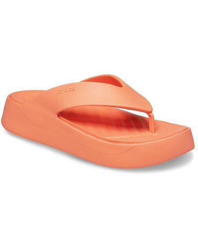 Crocs™ 'getaway Platform' Toe Post Summer - Orange