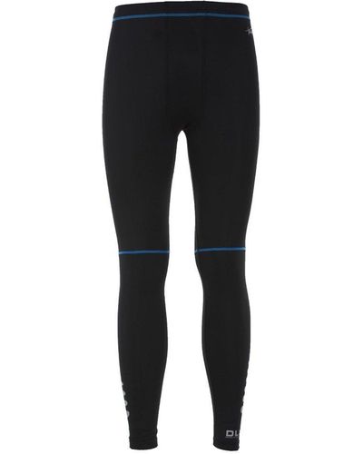 Trespass Brute Base Layer Compression Bottoms Trousers - Black