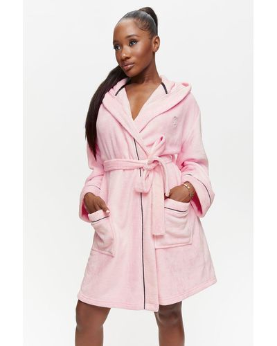 Ann Summers Signature Sparkle Robe - Pink