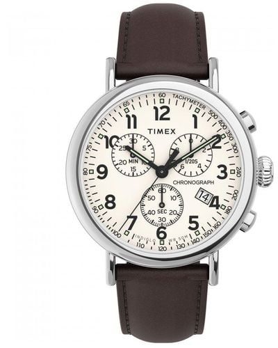 Timex Classic Analogue Quartz Watch - Tw2v27600 - White