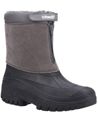 Cotswold Grey 'venture' Waterproof Winter Boot