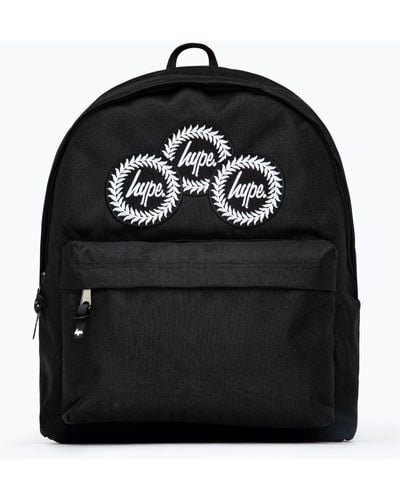 Hype 3 Badge Backpack - Black