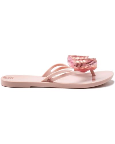 Zaxy Sunrise Thong Sandals - Pink