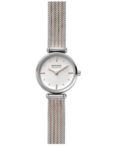 Skagen Amberline Stainless Steel Classic Analogue Quartz Watch - Skw2978 - White