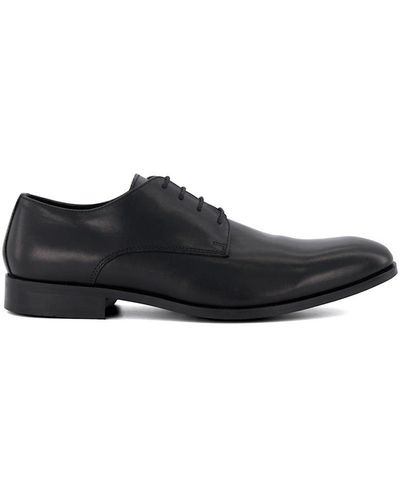 Dune 'silence' Leather Oxfords - Black