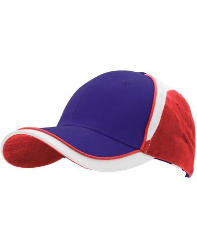 Result Headwear National Flags Baseball Cap - Blue