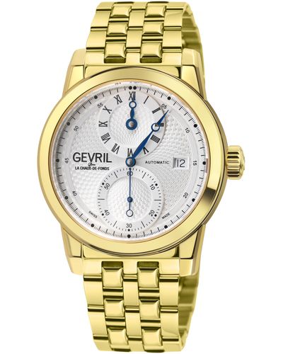Gevril Madison, 24051b Swiss Automatic Watch - Metallic
