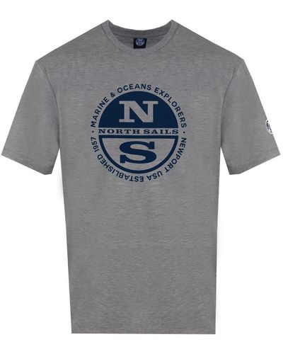 North Sails Marine Ocean Explorers Grey T-shirt
